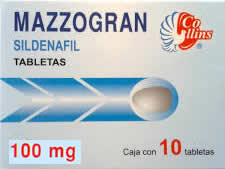 Generic Viagra (Mazzogran) 100 mg 10 tabs, Sildenafilo